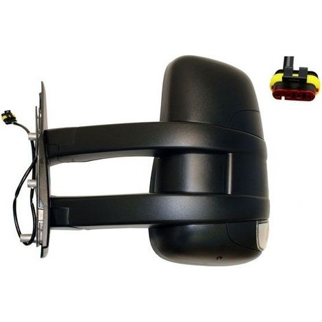 Rétroviseur manuel gauche bras long avec sonde Iveco Daily 2012-2014