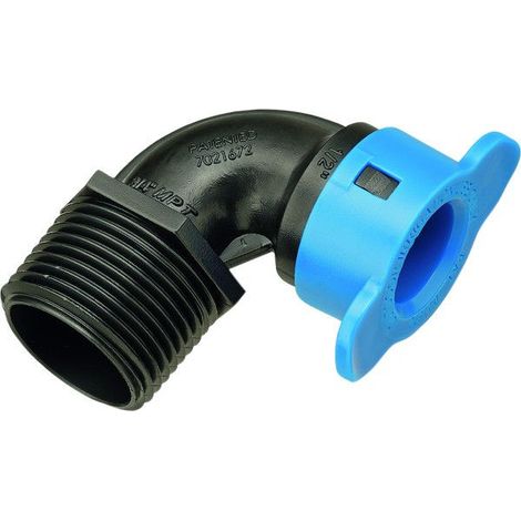 Gomito M 3/4 Blu-lock - Irrigazione piovana