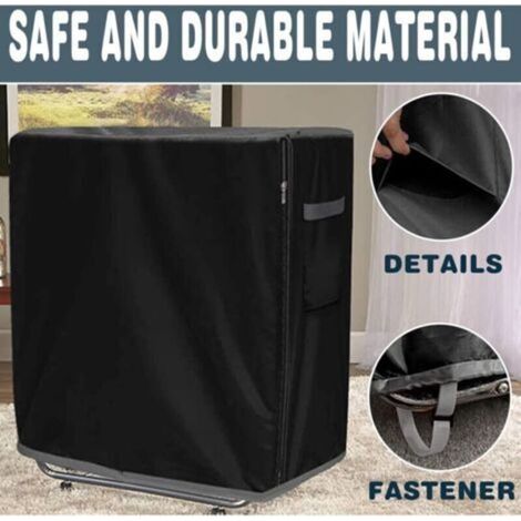 Housse de rangement pour lit pliant 99 x 38 x 114 cm – Imperméable et respirante – Protection contre poussière et humidité – Poignées et fermeture éclair (1/4)