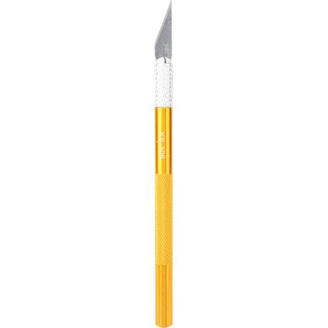 Couteau à sculpter l’or en acier inoxydable - Lame de scalpel pour menuiserie et travail du bois (1/5)