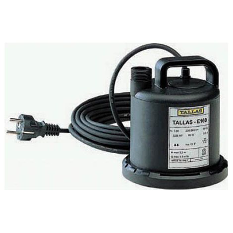 Tallas Flachsauger-Tauchpumpe E 160 NA, flachsaugend bis 3 mm, 90 Watt (1/4)