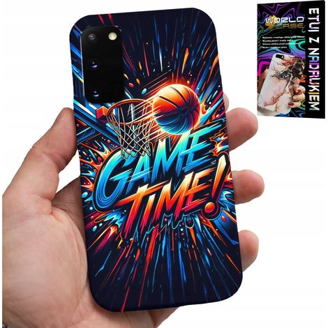 Custodia per Samsung Galaxy S20 - basket NBA FAN 23 tempo di gioco, alloggiamento (1/5)