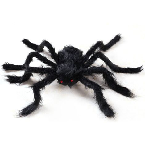 Realistische Riesenspinne, 200 cm, gruselige Halloween-Dekoration für Garten und Zuhause (1/5)