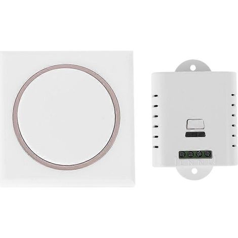 Interrupteur à bouton-poussoir AC85V-250V, télécommande sans fil, relais pour lampe