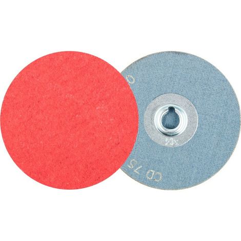 PFERD TOOLS COMBIDISC Keramikkorn Schleifblatt CD Ø 75 mm CO-COOL80 für Stahl und Edelstahl 50 Stk (1/5)