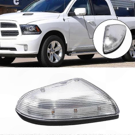 LED Projecteur de Sol pour Rétroviseur Conducteur, Compatible Ram 1500 2500 2010-2018, Éclairage d'Accueil, Blanc Froid (1/5)