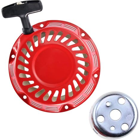 WOOSTAR Seilzugstarter mit Ersatz-Startbecher für GX120, GX140 und GX160 Generatoren mit 4/5,5/6,5 PS und Rasenmähermotoren