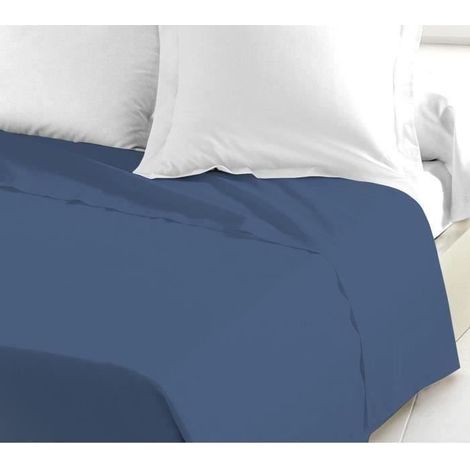 LECKER LOVELY HOME - 240 X 300 CM - 100 % BAUMWOLLE - BLAU (1/2)