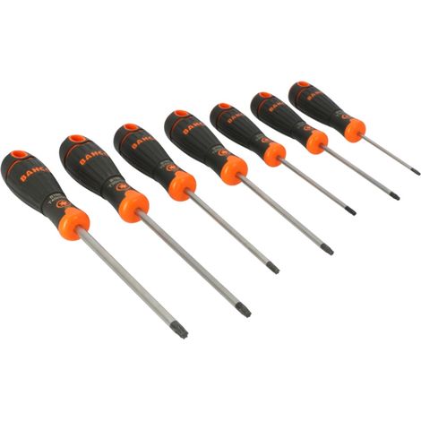 BahcoFIT Satz Schraubendreher für TORX-Schrauben mit Gummigriff - 7-tlg. (1/3)