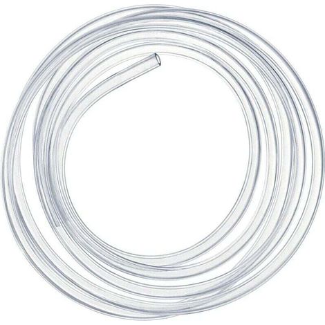 10 Meter langer, transparenter Druckschlauch, 10 x 12 mm flexibles PVC-Rohr