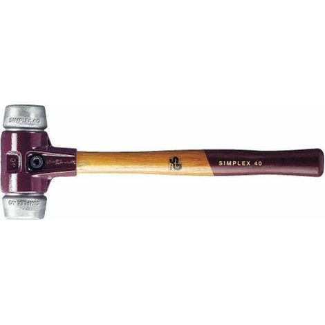 HALDER NORM+TECHNIK - Mazza SIMPLEX con tasselli in metallo (1/2)