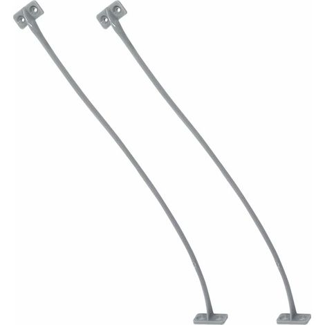 – Limiteur d'ouverture de porte meuble 200mm – Compas de retenue à visser – Pour bois dur – Installation facile et rapide (1/2)