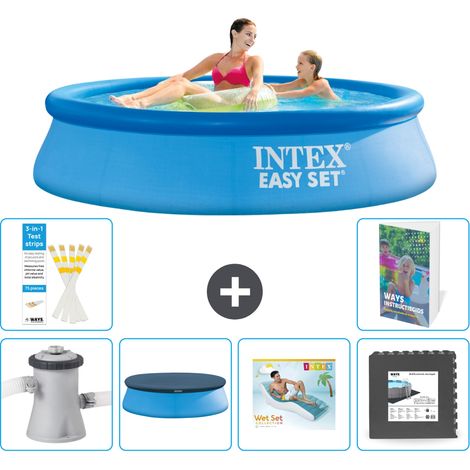 Intex Piscine Easy Set Ronde - 244x61 cm - 7-pièces S223 (1/5)