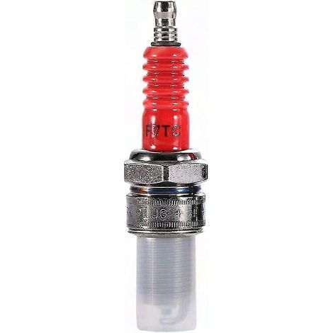 Bougie d'allumage F7TC pour moteurs GX120, GX200, GX240, GX270, GX340, GX390, karting, mini-moto, motoculteur, polisseuse, 168F, 168FA, 168FB (pièce de rechange) (1/5)