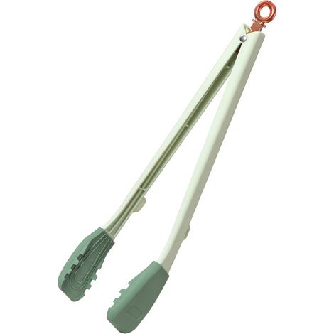 Pinces de cuisine en silicone, lot de pinces alimentaires résistantes à la chaleur pour cuisson, service et préparation des repas (1/5)