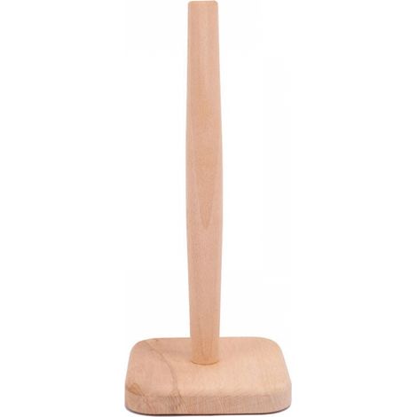 Küchenrollenhalter, rutschfester Papierrollenhalter aus Holz, freistehender Küchenrollenhalter für Zuhause, Schlafzimmer, Badezimmer (1/4)