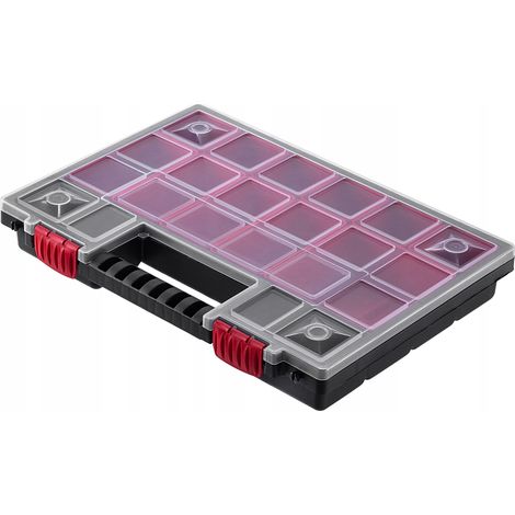 KADAX Organizer, Werkzeugkasten aus Kunststoff, 34 x 25 cm, 1 Stück