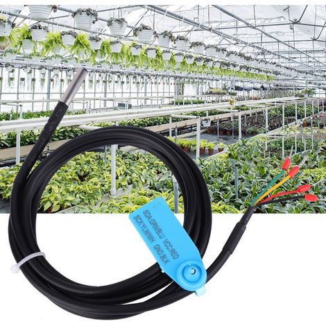 Digitale Bodentemperatur- und Feuchtigkeitssonde FS304-SHT4X: Edelstahlgehäuse, wasserdicht und korrosionsbeständig, 3,3 V DC I²C-Ausgang (1/5)