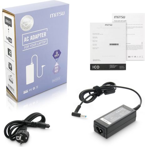 Cargador HP 19,5 V 2,31 A 45 W, clavija de 4,5 x 3,0 mm (1/5)