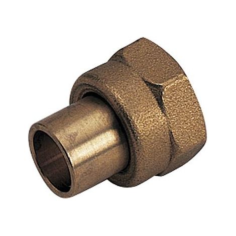 Raccord 2 pièces avec joint - écrou M20x150 / à souder sur tube cuivre Ø8 - Favex (1/3)