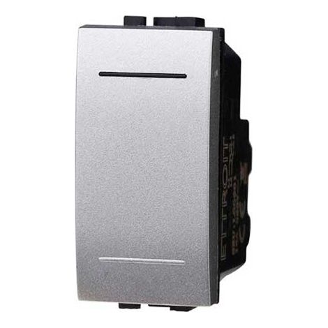 Interrupteur 1P 16A compatible Bticino Livinglight couleur tech