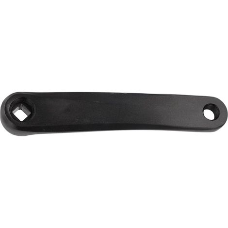 Levier gauche pour VTT de 170 mm avec trou carré fabriqué en alliage d'aluminium 6061 compatible avec pédale d'essieu de 14 mm, solide et léger (1/4)