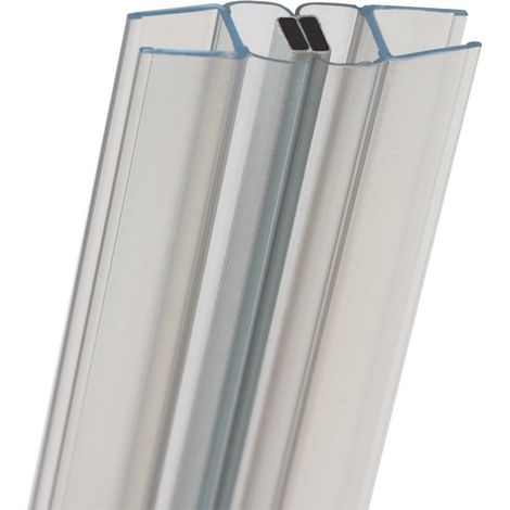 Schulte – Joints magnétiques pour porte de douche 201 cm – Étanchéité optimale pour verre 5-8 mm – Installation facile et recoupable - E100056-90-5-99