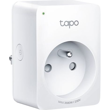 Prise connectée Wi-Fi 16A – Suivi de consommation – Compatible Alexa, Google Home, SmartThings – Contrôle à distance – Tapo (1/3)