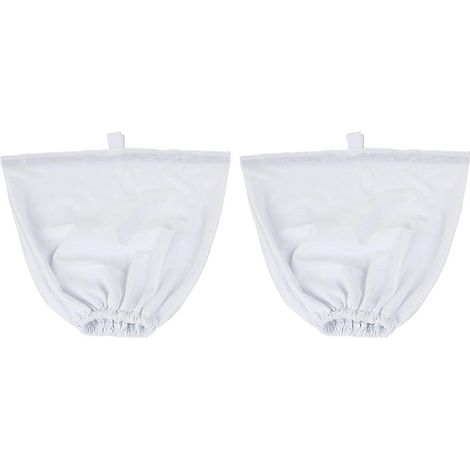 Sacs filtrants haute efficacité pour piscine, sacs filtrants fins pour nettoyeurs de piscine, sacs filtrants en coton adaptés aux nettoyeurs de piscine, paquet de 2. (1/4)