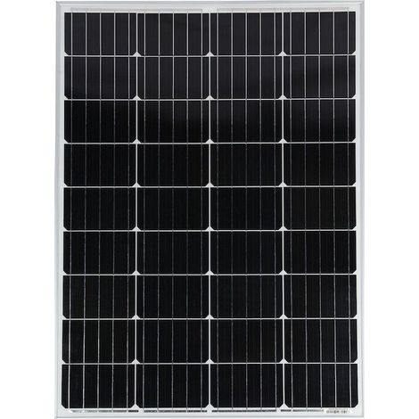 Panneau Solaire 100W monocristallin 12V 900x670mm. Haute qualité (1/3)