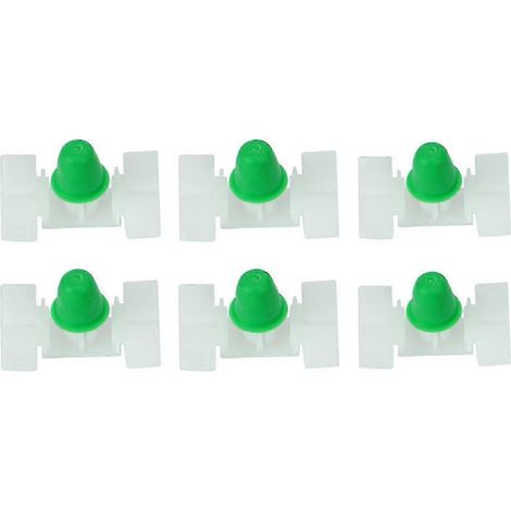 50 fixations et clips de moulure pour panneaux de garniture de porte de voiture compatibles avec E4 (1/5)