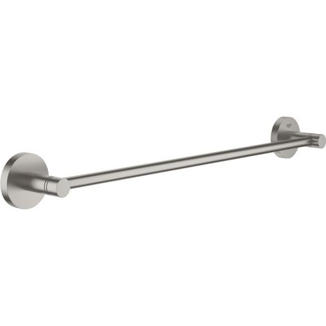 GROHE 40688DC1 Badetuchhalter Essentials 406881 450mm Metall supersteel (1/2)