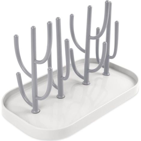 Trockentisch für Babyflaschen mit Abtropfschale, BPA-freies Babypflegezubehör, hygienisch und praktisch (1/5)