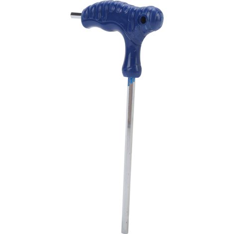 Clé hexagonale en T en acier 4 mm, outil ergonomique pour ateliers à domicile