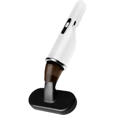 Aspirateur sans fil portable puissant pour maison et voiture, main, multifonction, nettoyage, anti-acariens, rechargeable，White (1/5)