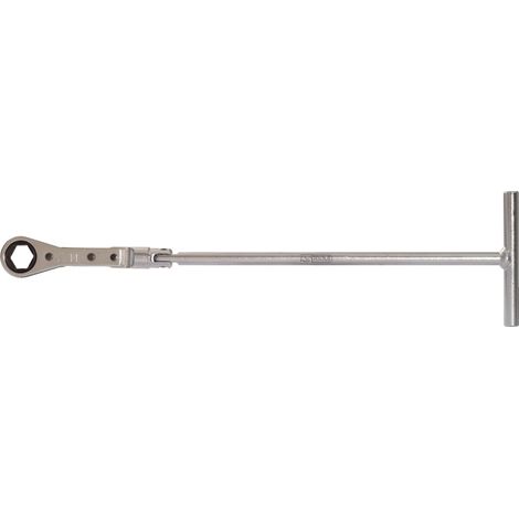 KS-Tools 500.7343 Glühkerze-T-Griff-Ringratschen-H (1/4)