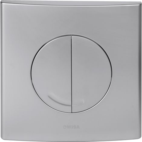 WISA XS Bedienungsplatte Argos DF Kunststoff Mattchrom 8050414631 (1/3)