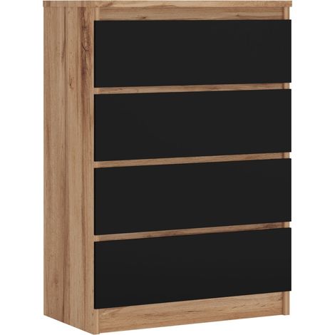 Colonne salle de bain, 2 portes, 1 tiroir, 85 × 30 × 30 cm, blanc mat, blanc brillant (1/5)