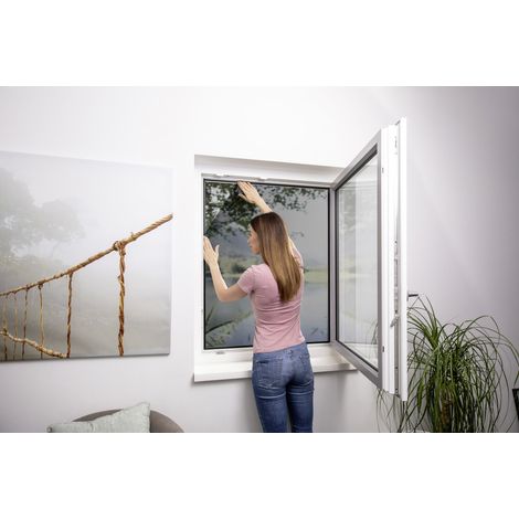 Primaster Fliegenschutz-Gitter 150x180cm Fliegenschutzgitter Insektenschutz