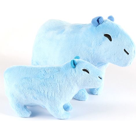 Peluche Capybara - 2 Pièces 30 cm et 20 cm - Jouet en Peluche Douce pour Décoration Intérieure, Cadeau Enfant Adulte - Lot de 2 (1/5)
