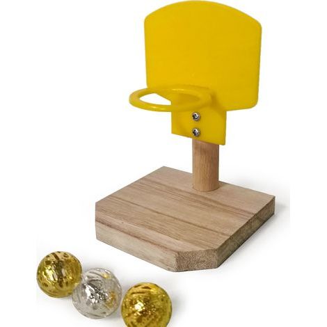 Jouets de basket-ball pour oiseaux, balles à mâcher pour oiseaux, jouets de recherche de nourriture pour perroquets