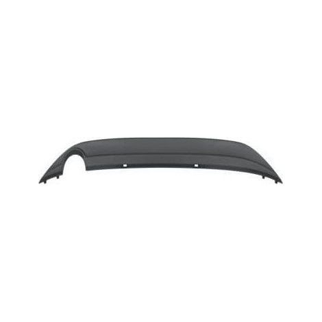 Spoiler de pare-choc arrière noir échappement simple Volkswagen Golf Sportsvan depuis 2014