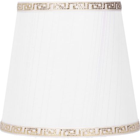 Lot de 6 abat-jour de style européen pour lustre ou applique murale avec culot E14 et emboîture ronde. (1/5)