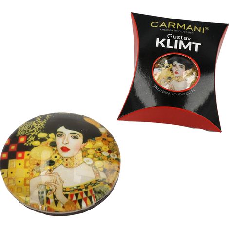 Magnete da frigo Gustav Klimt Adela, magnete decorativo, souvenir, regalo (1/3)