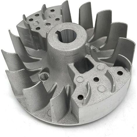[NIEMALS VERWENDET] Schwungrad für Freischneider, 40-5 Schwungrad für Rasenmäher CG430, 43A, BG430, 430, TL43 und TL52, Rasenmäherzubehör, Ersatzteil
