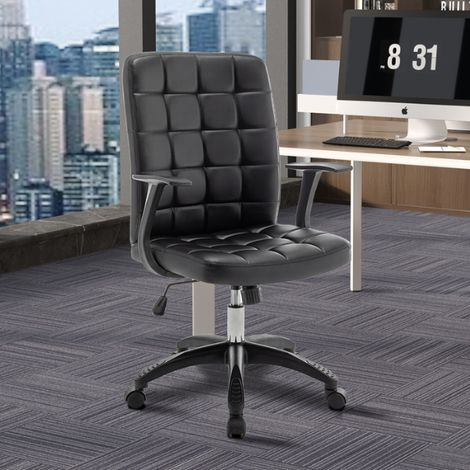 Chaise de bureau Luka  58 x 59 x 96 cm  Noir (1/4)