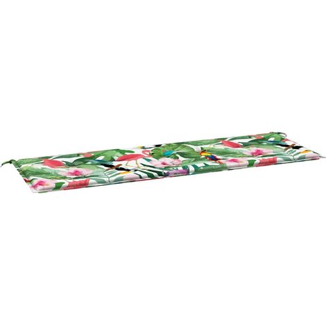 Coussin de banc de jardin,Coussin d'extérieur multicolore 150x50x4 cm tissu oxford CFW571601 (1/5)