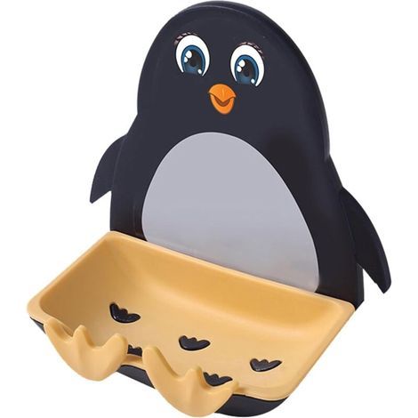 Multifunktionale Seifenschale mit Pinguinmotiv (1/5)