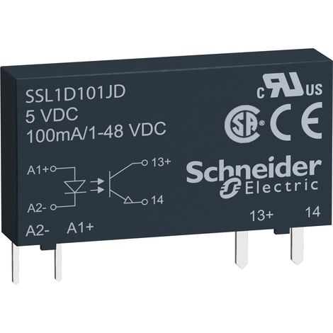 Ssl1d101jd Schneider - Relais 48vdc 10 0ma 12vdc - Zelio Zelio Ssl