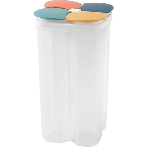 Grains storage box sealed cans compartment food-grade storage tank kitchen storage artifact (L) (1/5)